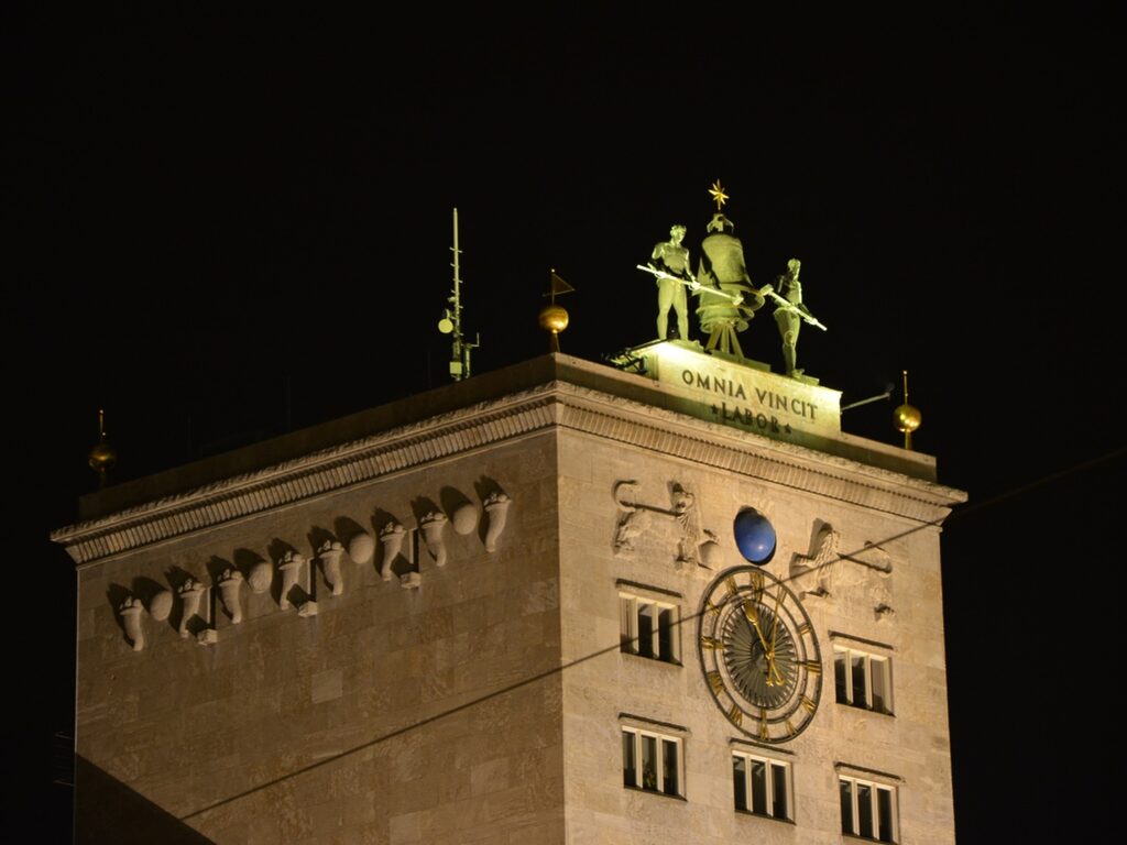 Krochhochhaus Leipzig Nachtwächter